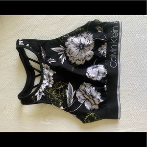 Calvin Klein Performance High Neck Sports Bra